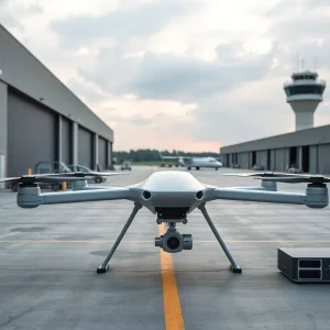Drone manufacturing facility near Rickenbacker International Airport