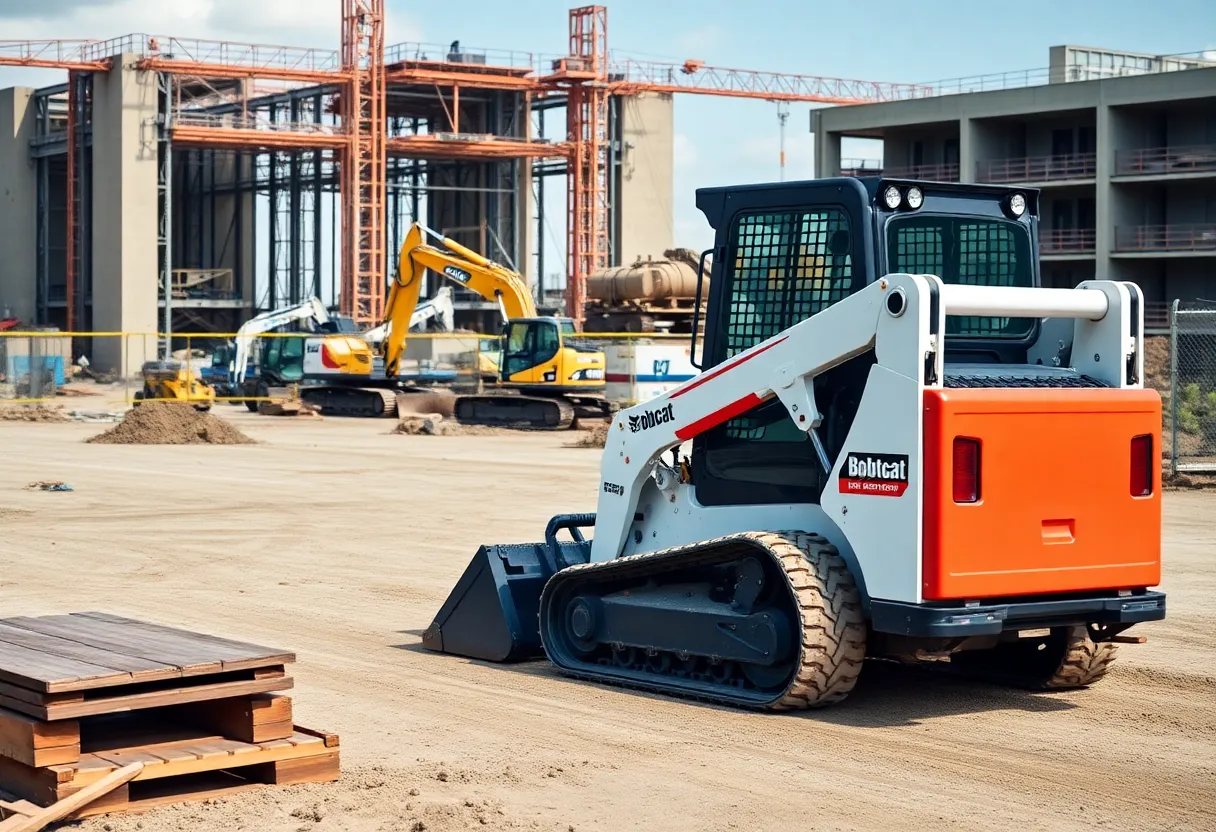Construction equipment with advanced tracking security features