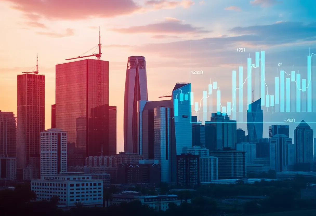 Skyline of commercial buildings representing the hurdles in financing.