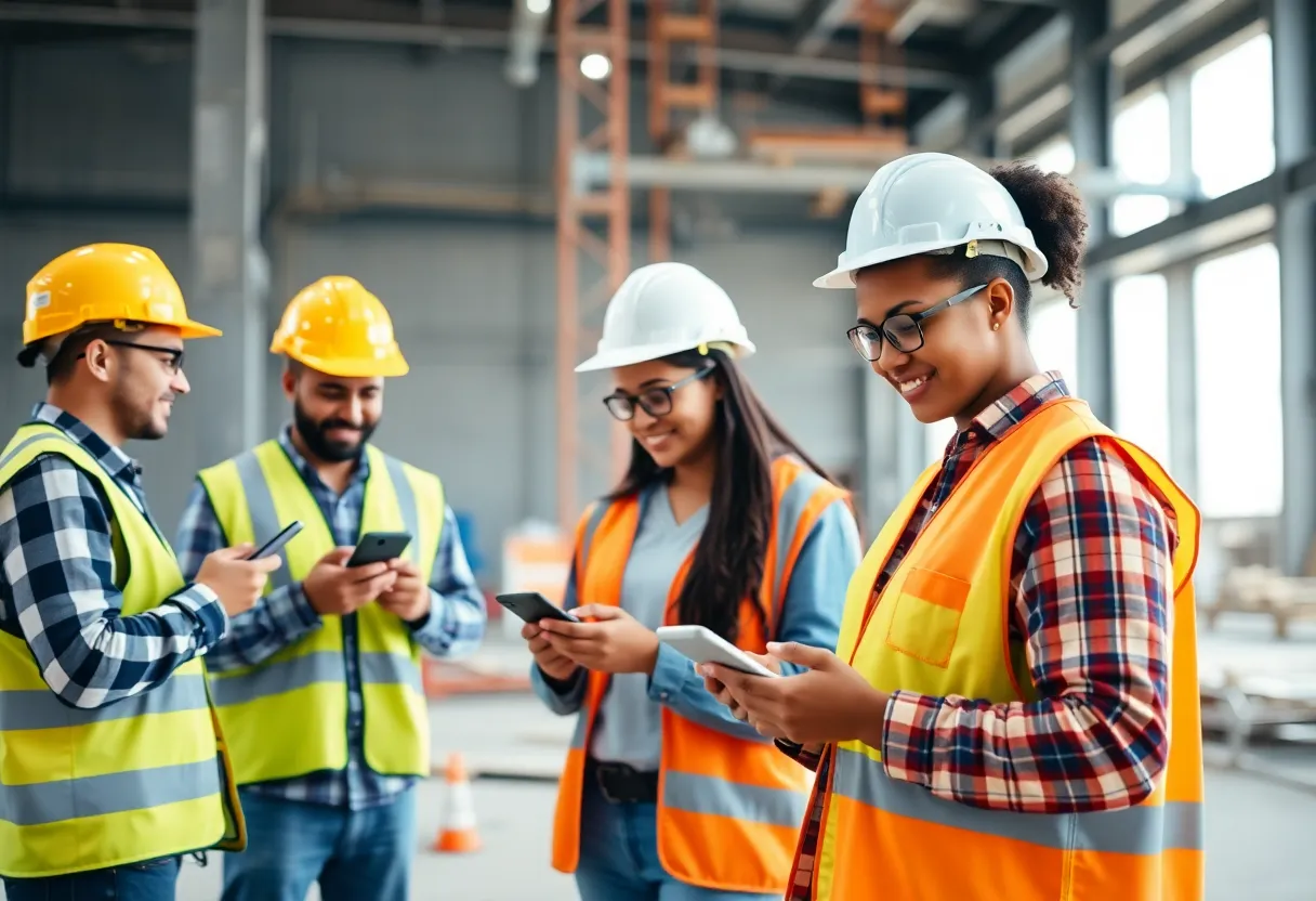 Technology integration in construction hiring practices