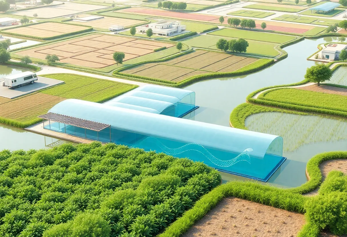 Cost prediction model visual for agricultural water conservancy projects