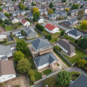Construction site of a home in Florida with visible issues