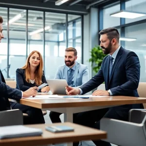 Teamwork in an accounting firm environment