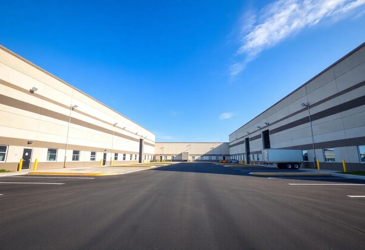 Render of the Magnolia Grove Industrial Complex in Greenville