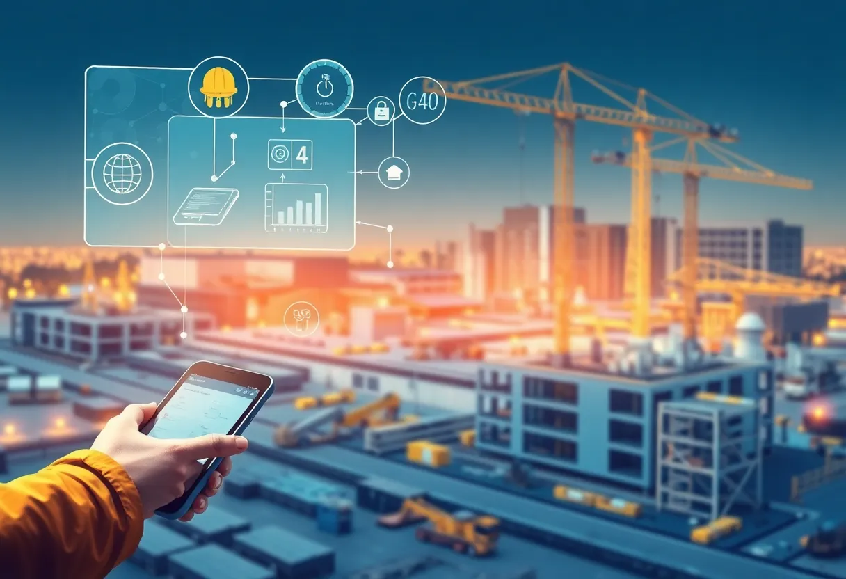 Innovative construction management software tools in action