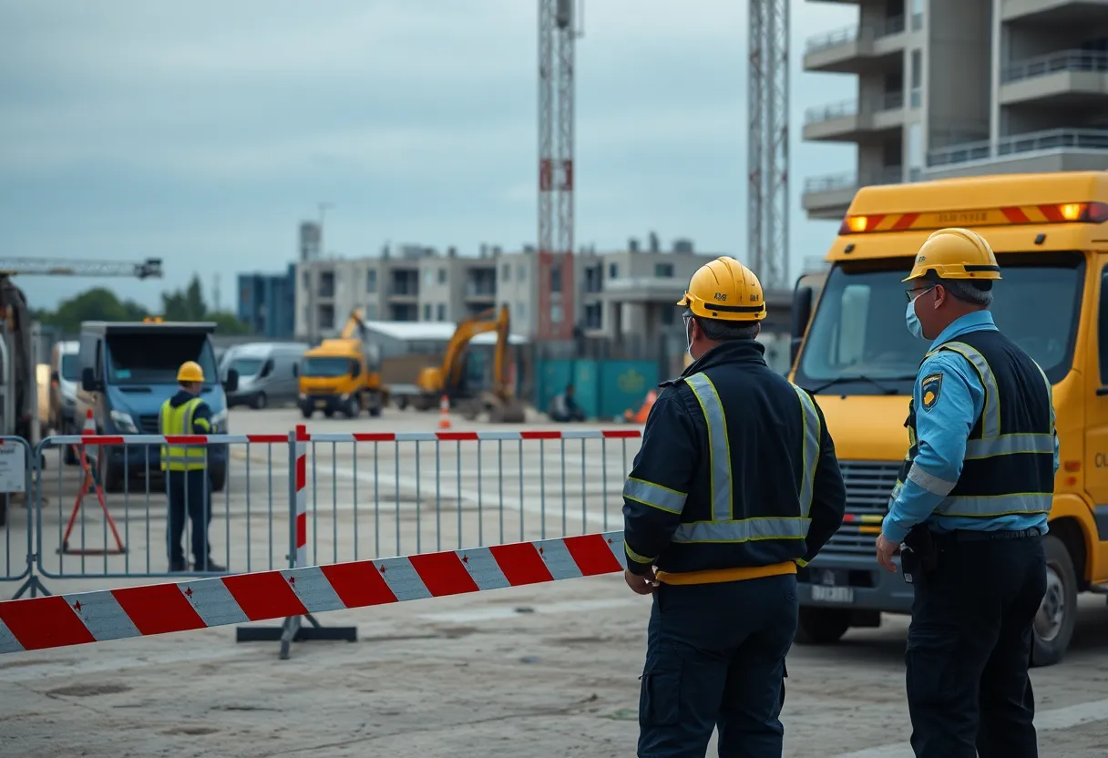 Construction site in Tallahassee following ICE raids