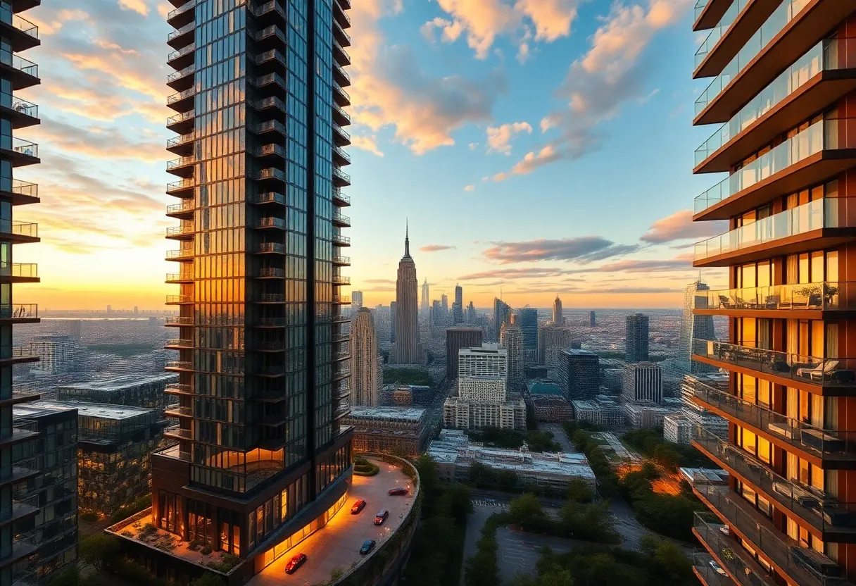 Luxurious condominium development in Dallas