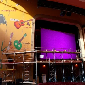 Renovation of a historic theater in Nashville's music district
